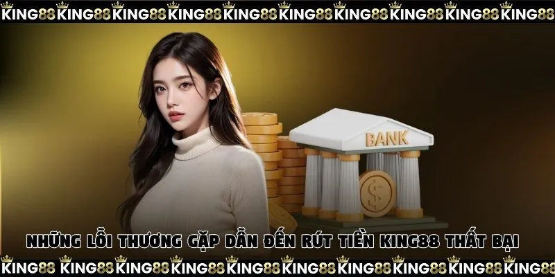 Những lỗi thương gặp dẫn đến rút tiền King88 thất bại