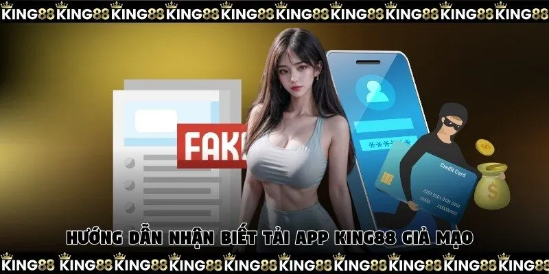 Hướng dẫn nhận biết tải app King88 giả mạo