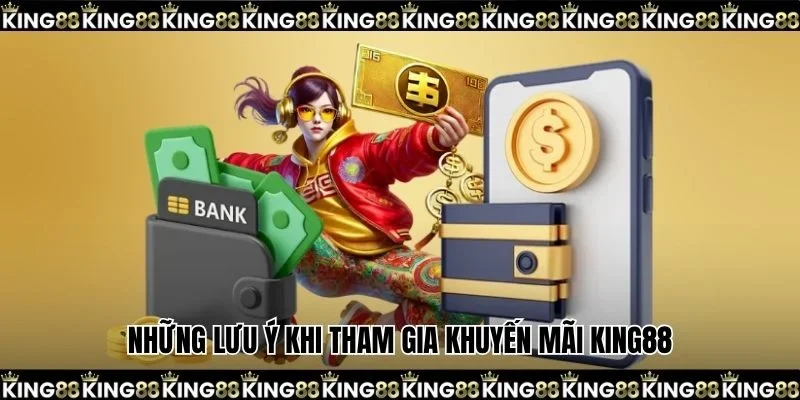 Những lưu ý khi tham gia khuyến mãi KING88